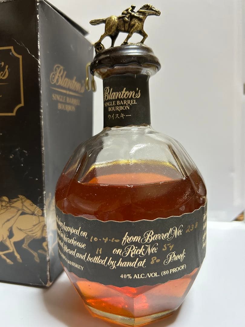 Blanton's シングルバレルバーボン 750ml未開封
