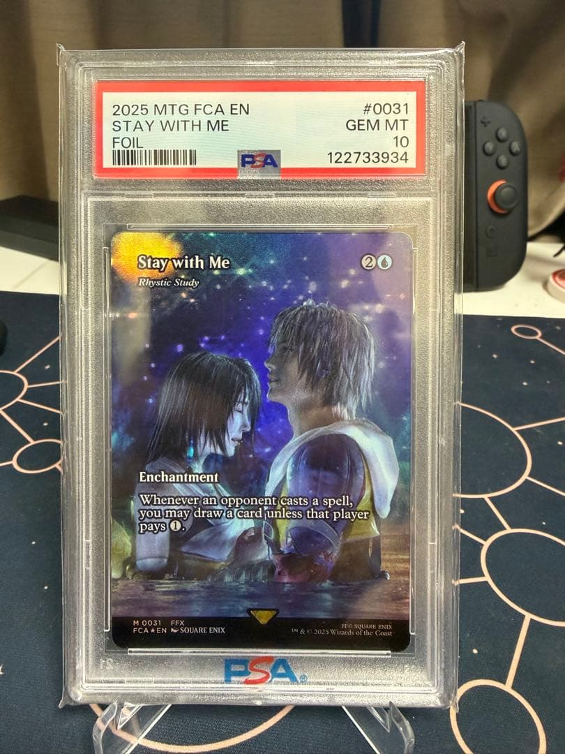 最後まで…/リスティックの研究 Foil 継承史PSA10 mtg 英語版　ff