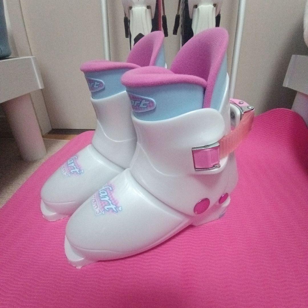 ATOMIC 110cm★ブーツ21−22★ストック ジュニアスキーセット