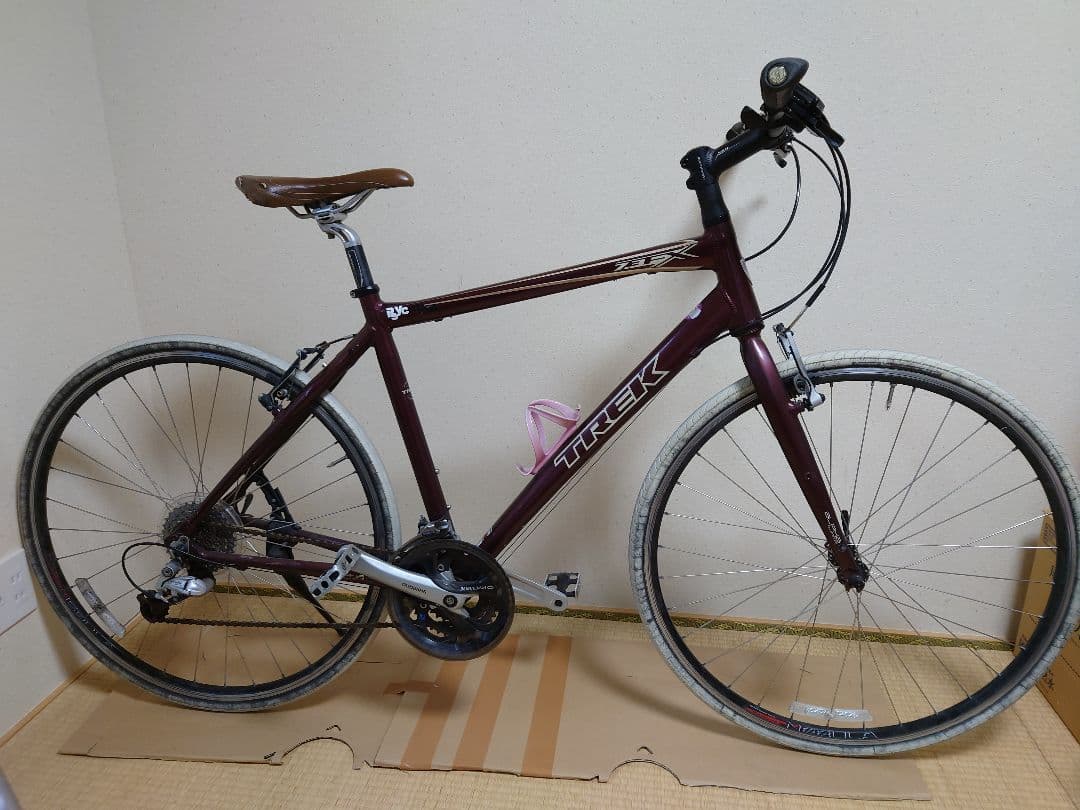 ★★【引取可】TREK 7.3FX クロスバイク ワインレッド ★★