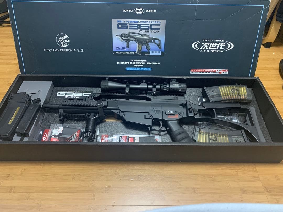 東京マルイ No13 G36Cカスタム 18歳以上次世代電動ガン 中古