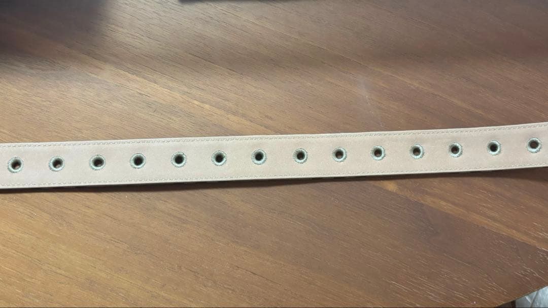 【最終価格1/19まで】Burberry チェック柄レザーベルト