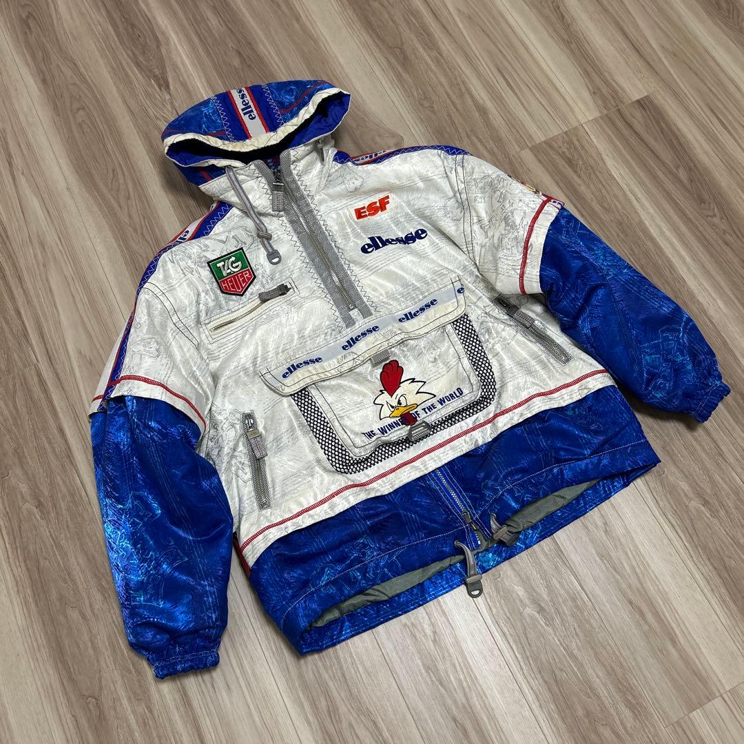 ellesse フランス代表 ココリコ スキー ウェア ユニフォーム ニワトリ