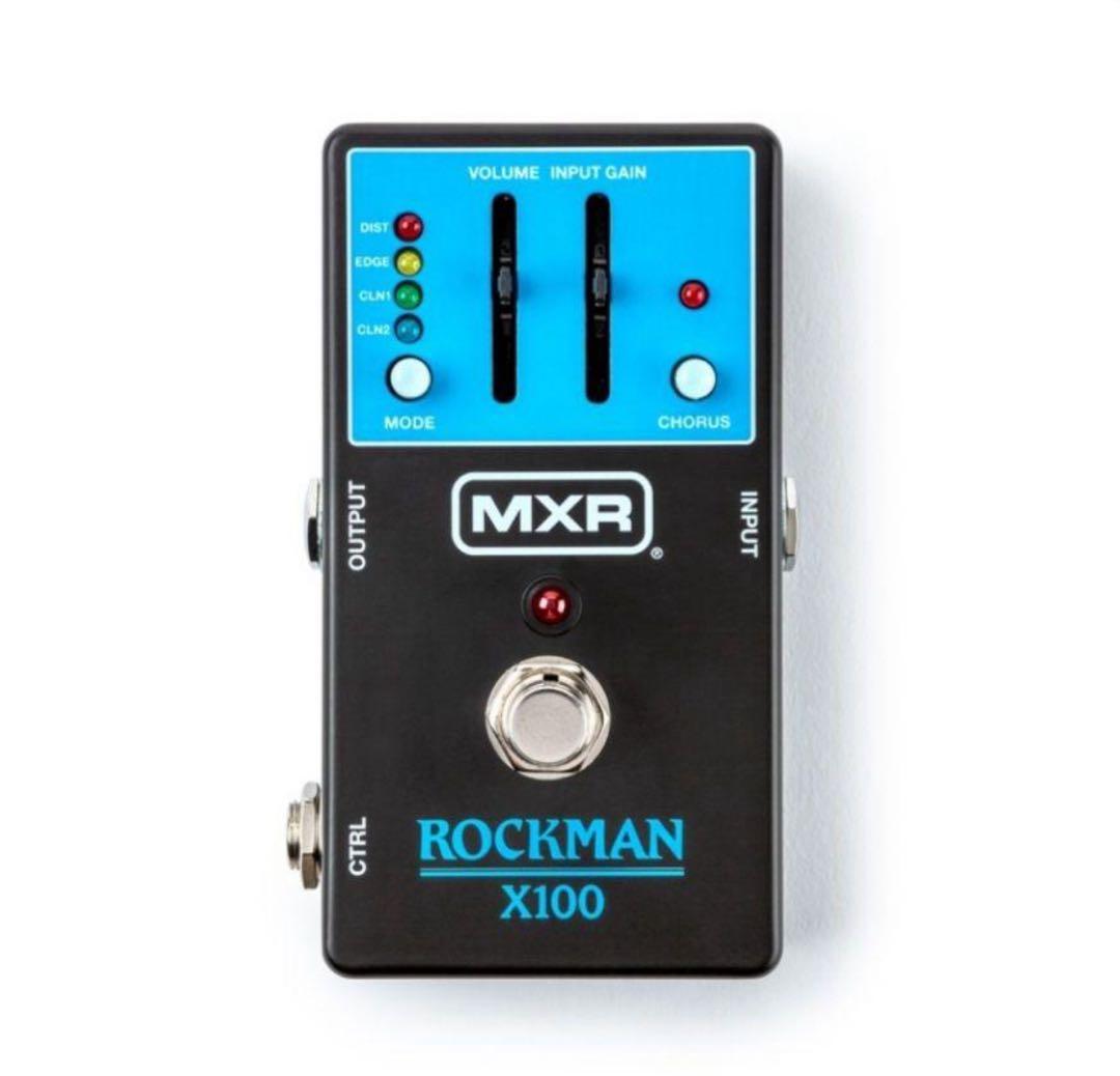 新品　mxr rockman x100 analog tone B'z 松本孝弘