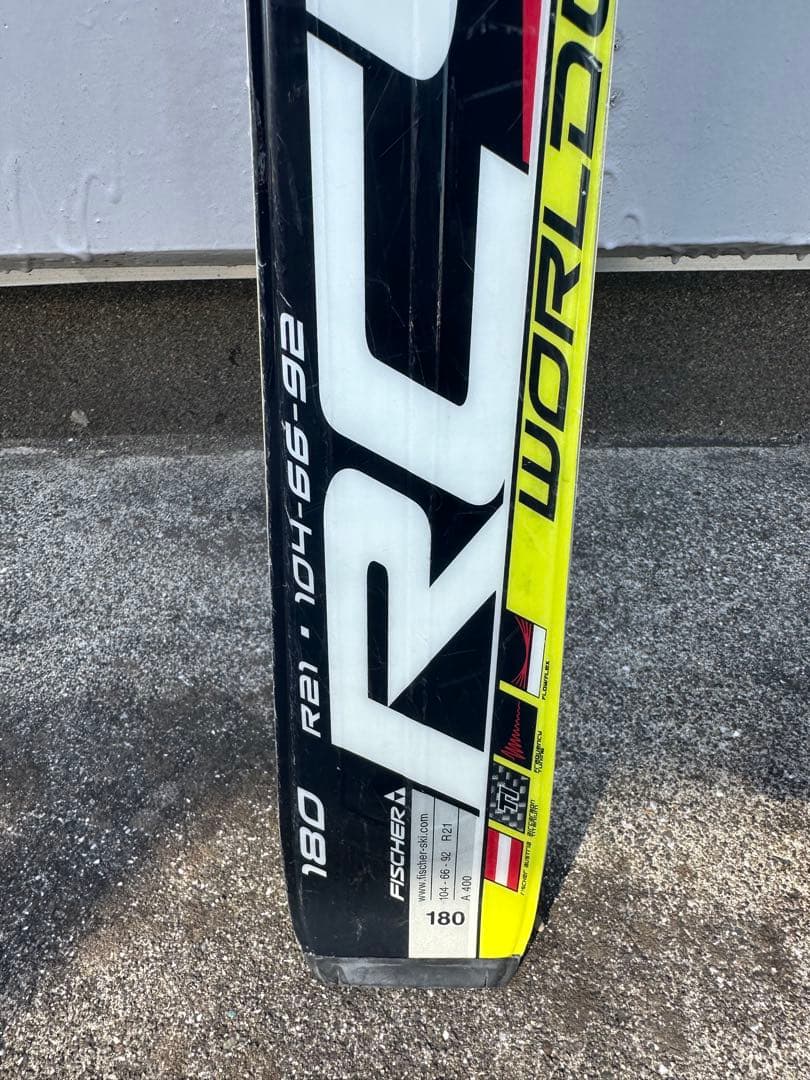 スキー FISCHER RC4 WORLD CUP GS 180cm