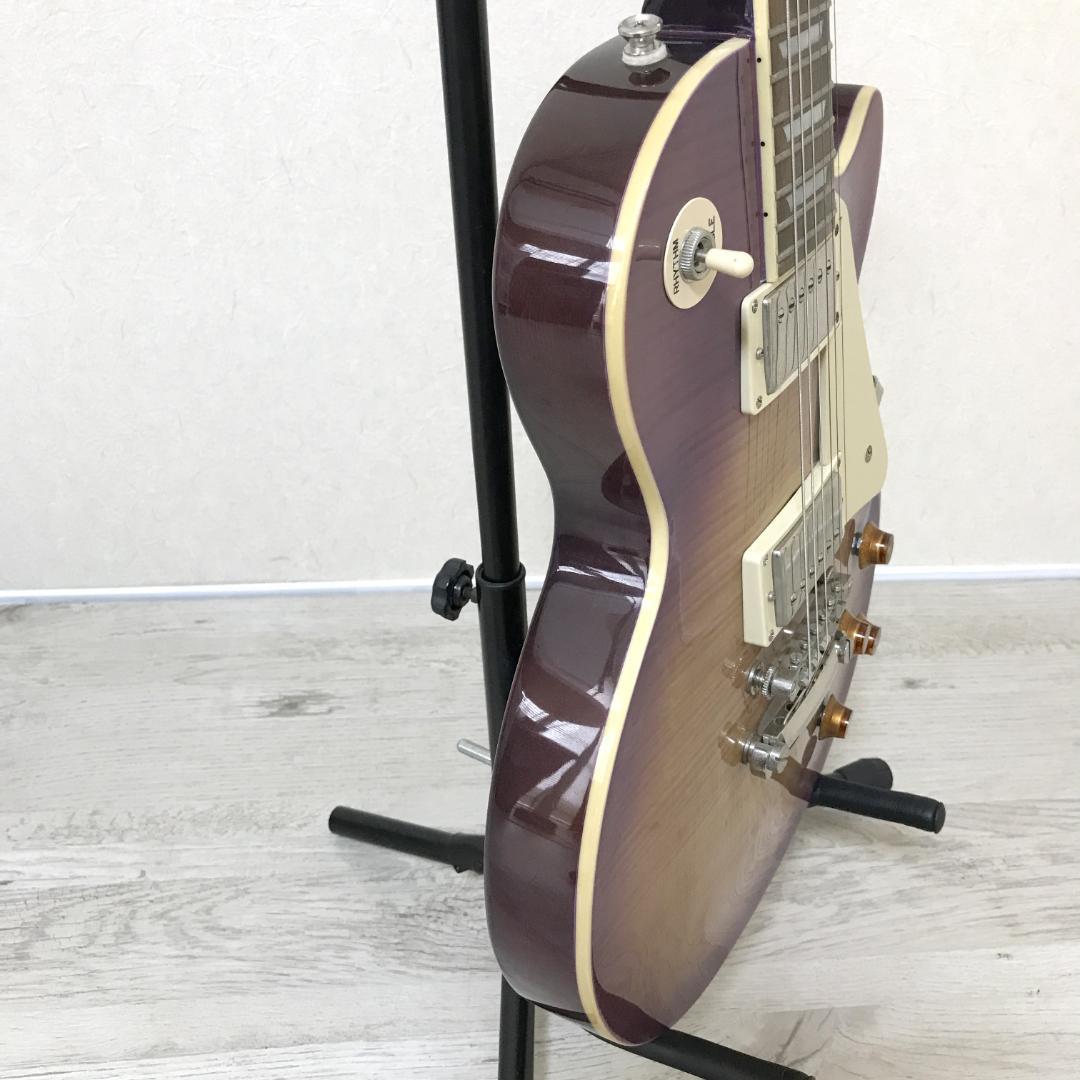 【美品】Epiphone レスポール STANDARD PRO エレキギター 紫