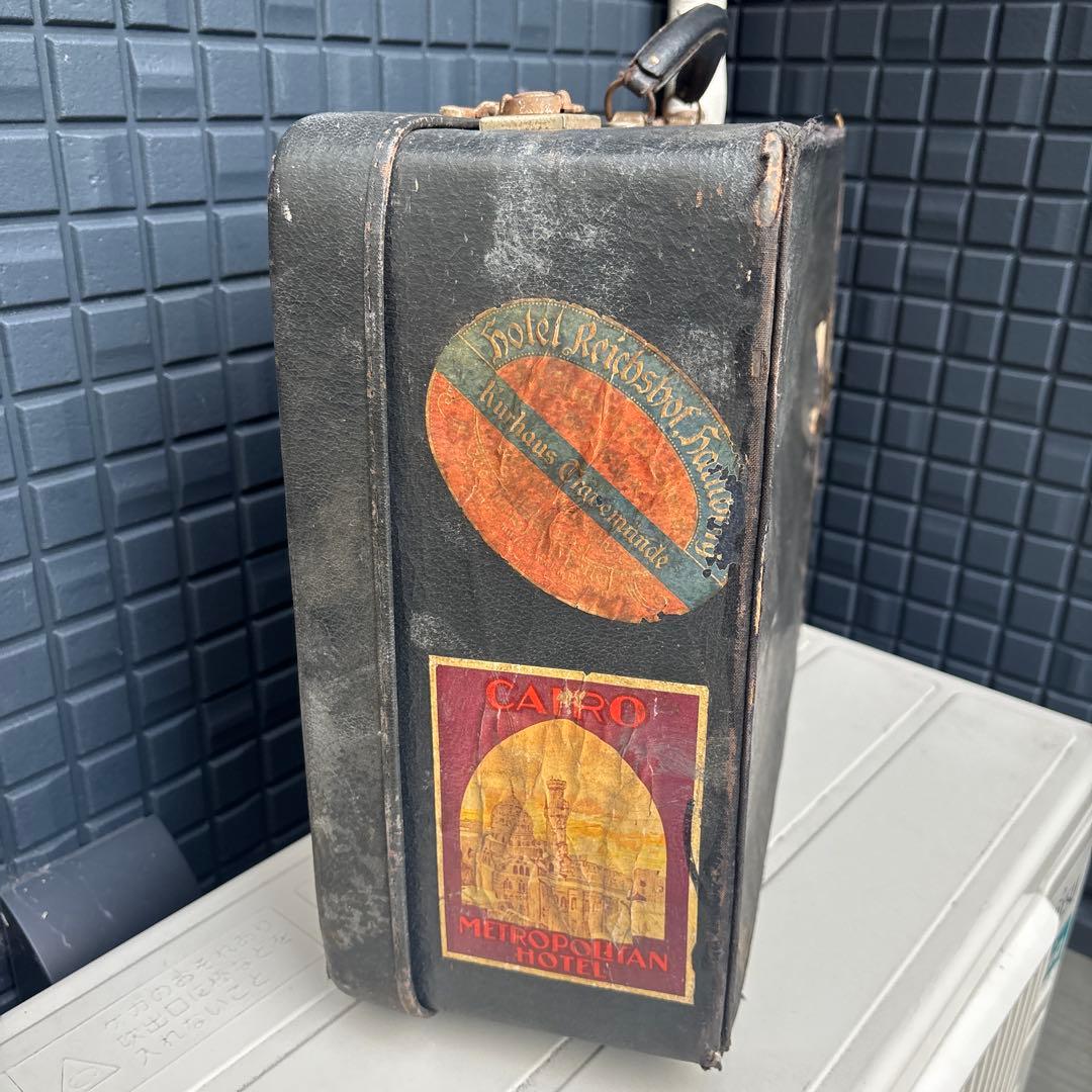 ヴィンテージ トランク アンティーク レトロ 旅行 カバン バッグ