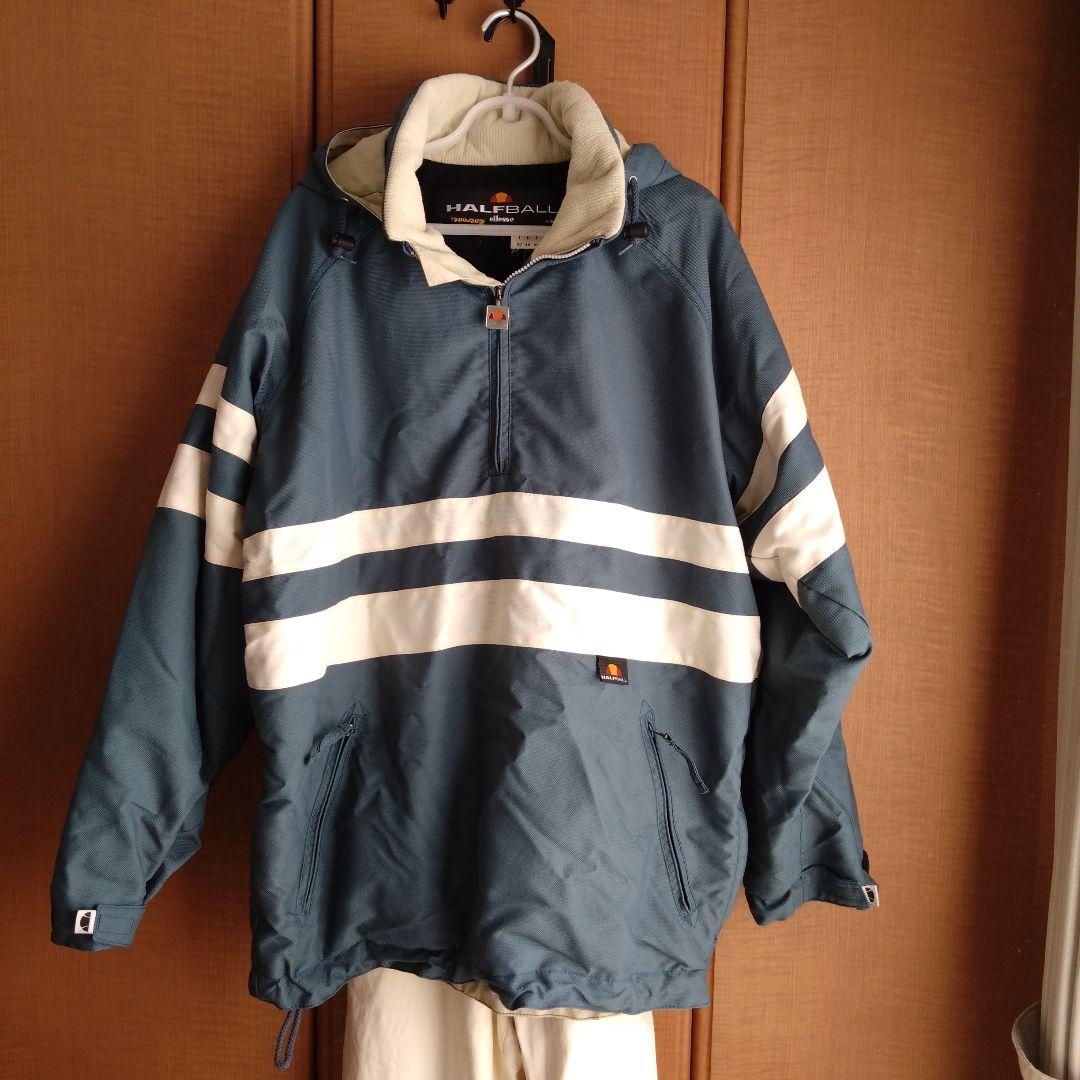 希少　エレッセ　HALFBALL アノラックジャケットL パンツMセット