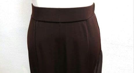 SALE☆チャコット　社交ダンス スカート 茶 シフォン 定価40700円