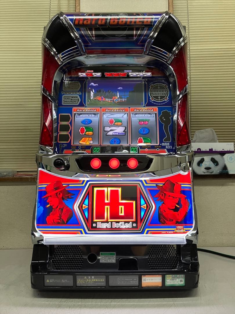 パチスロ実機　Ｓ　ハードボイルド　ＸＸ　不要機付き