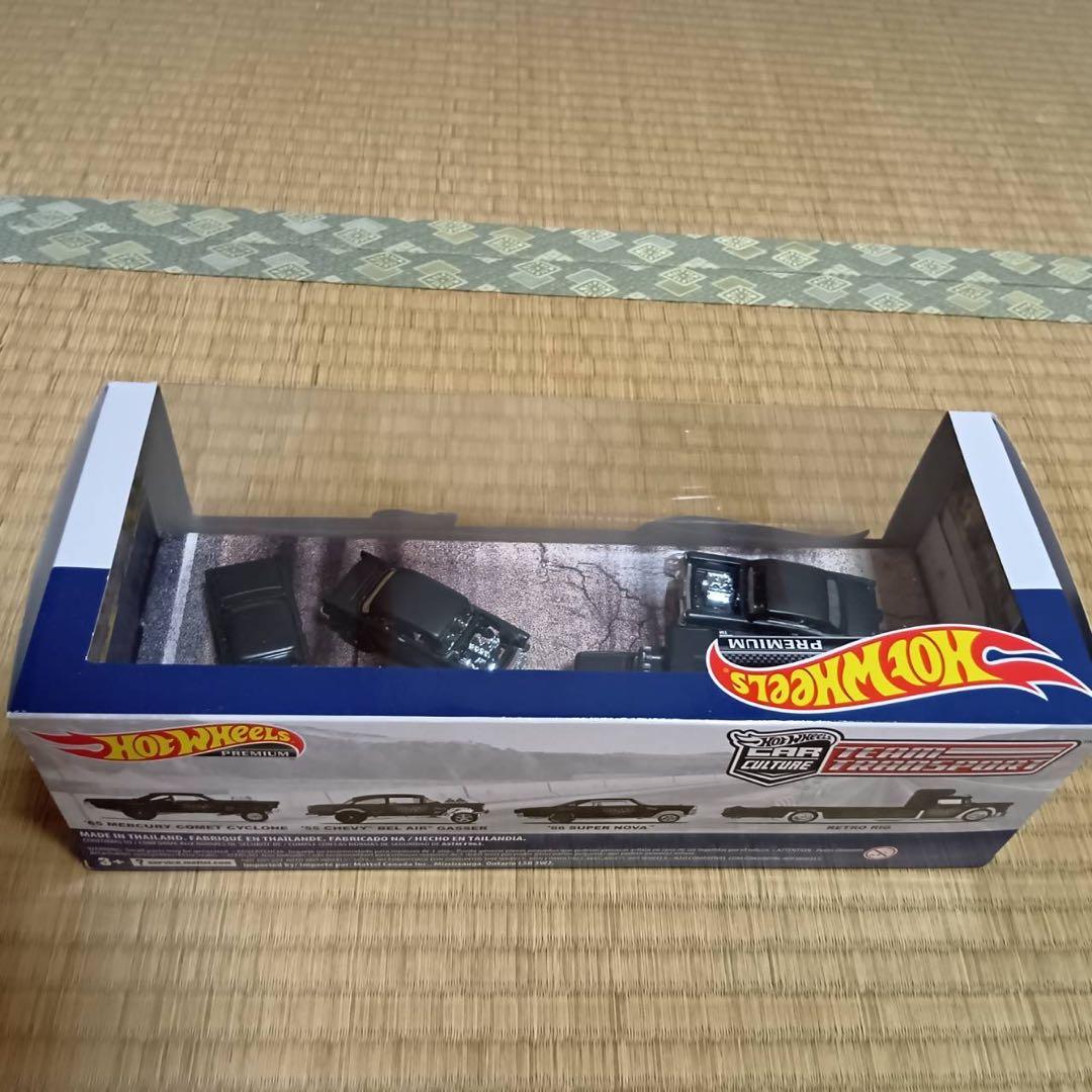 【5点セット】ホットウィール　トランスポーター　M2 トレーラー　セット