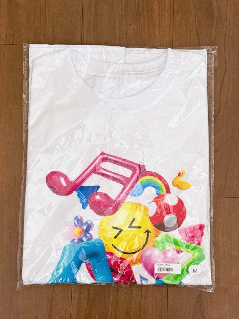 M!LK SMILE POP!なツアーロンT 白 Mサイズ