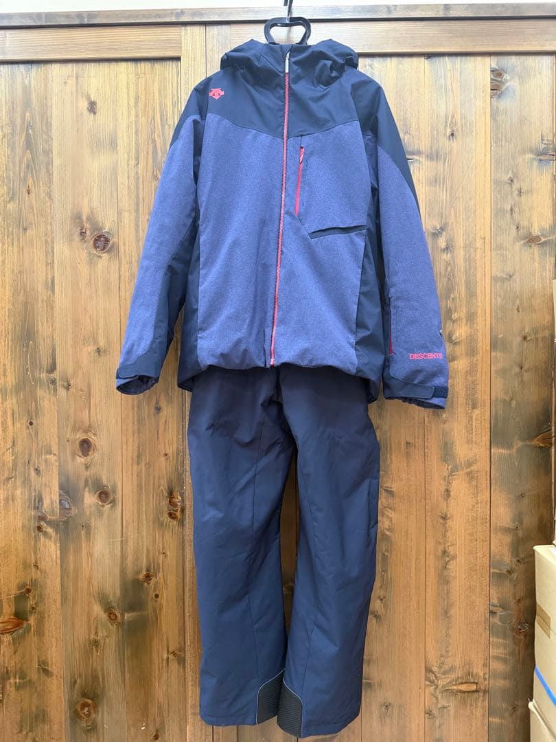 デサント　スキーウェア　上下セット　クリーニング済み