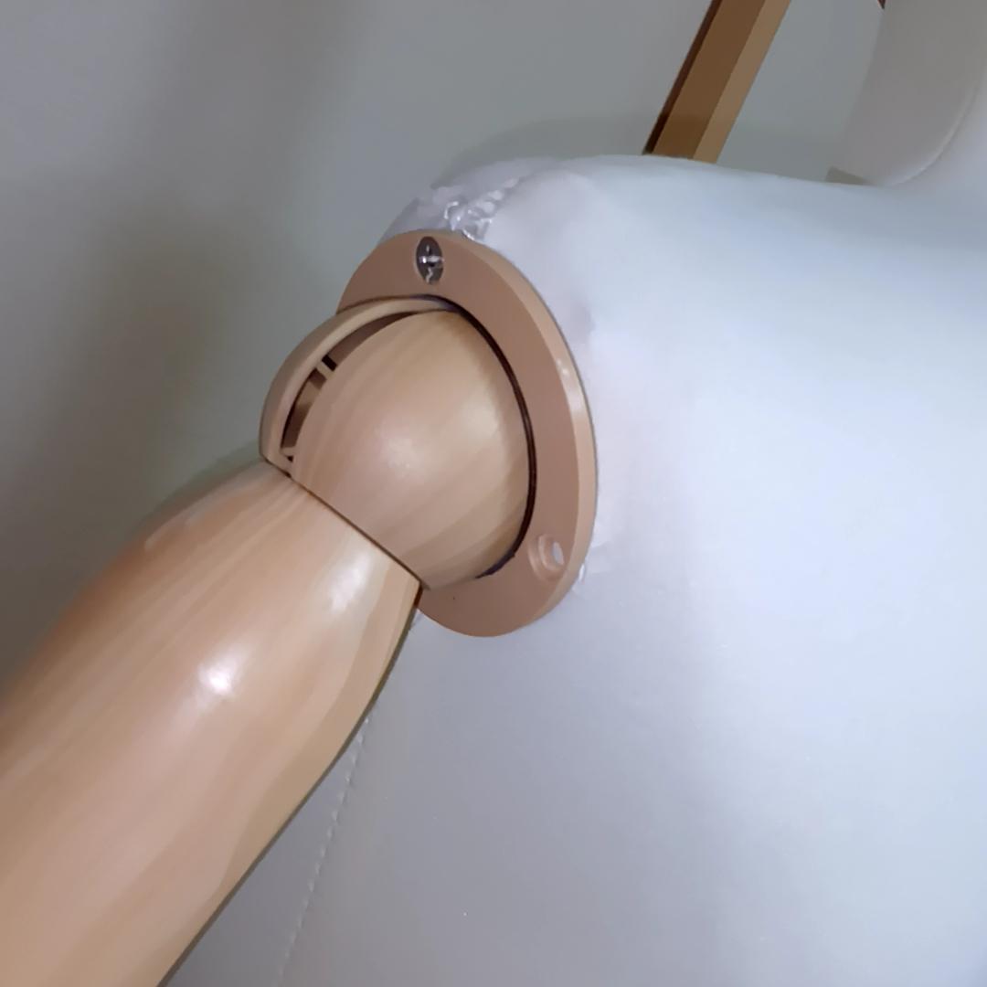 【月末特価】トルソー　レディース　腕付き アーム付き　スタンド付き　マネキン