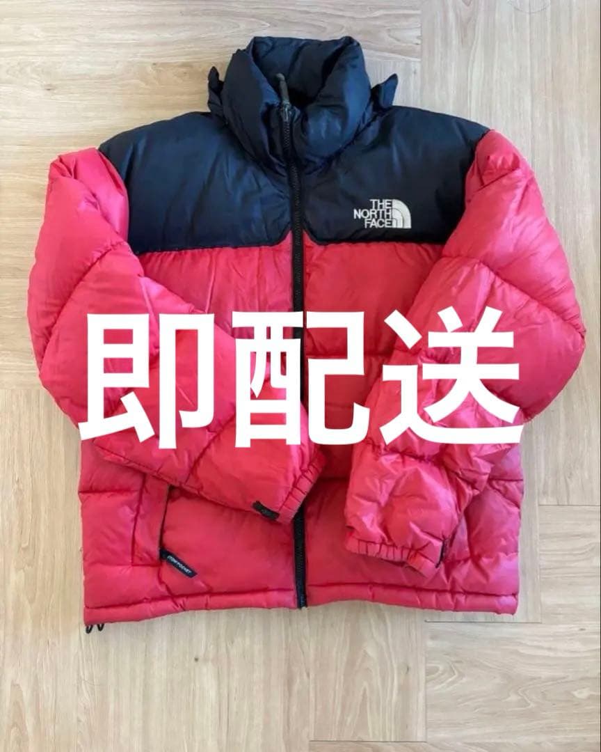 THE NORTH FACE ダウンジャケット 赤黒最安値
