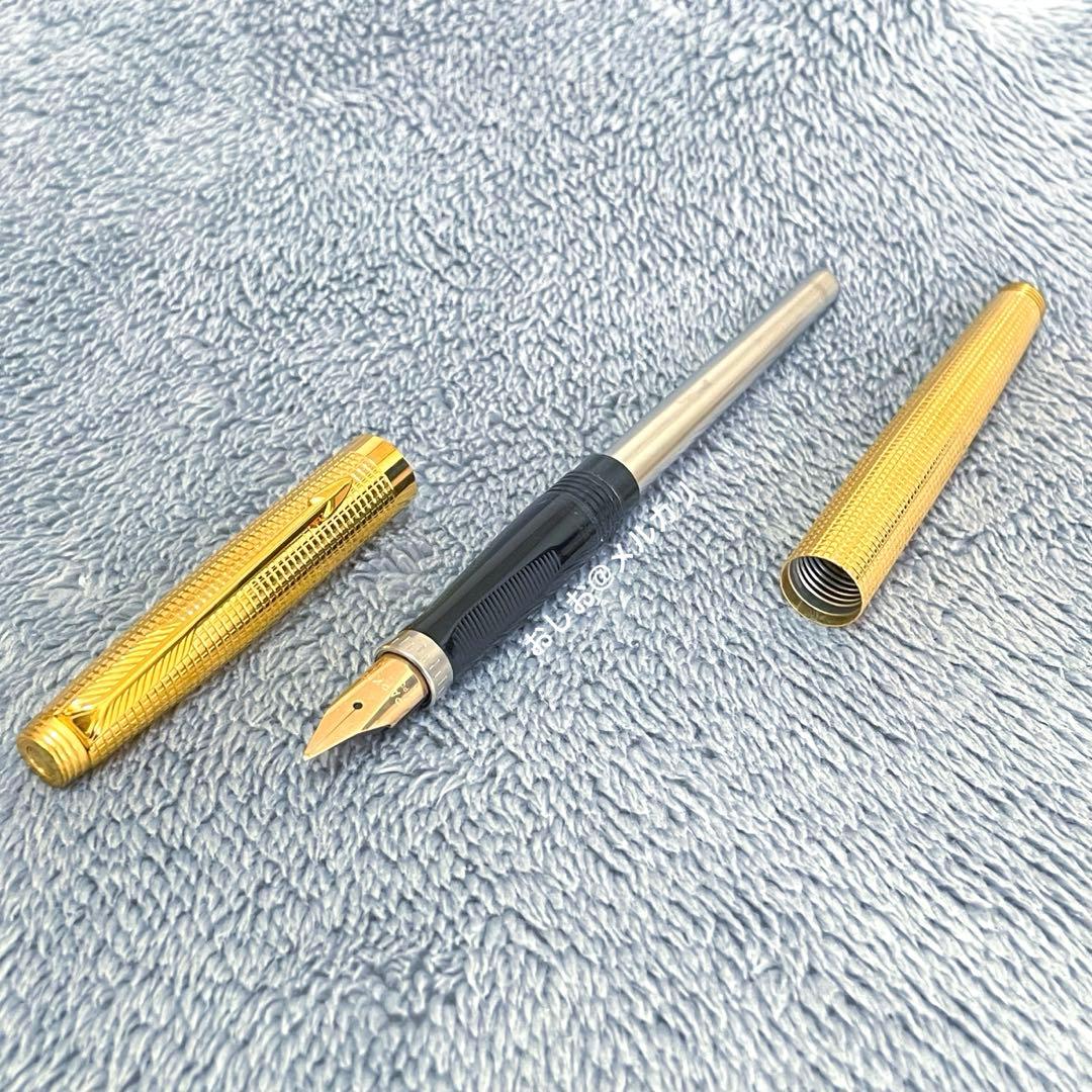 【極美品】PARKER パーカー万年筆　シズレ　ゴールド14K