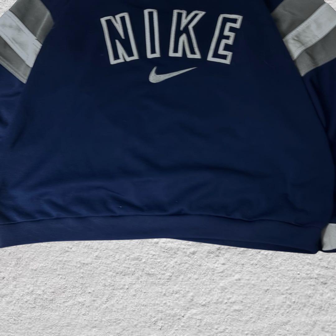 ron0716 nikeナイキスウェット90s刺繍ビッグロゴvintage