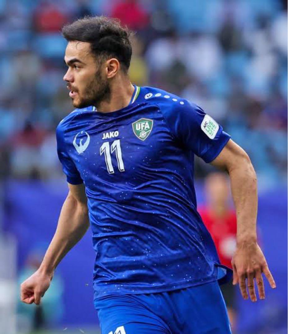 2025 ウズベキスタン代表　ホームユニフォームLサイズ 新品未使用品　JAKO