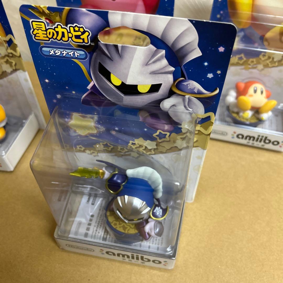 amiibo　カービィ　ワドルディ　メタナイト　デデデ大王 セット売り　新品