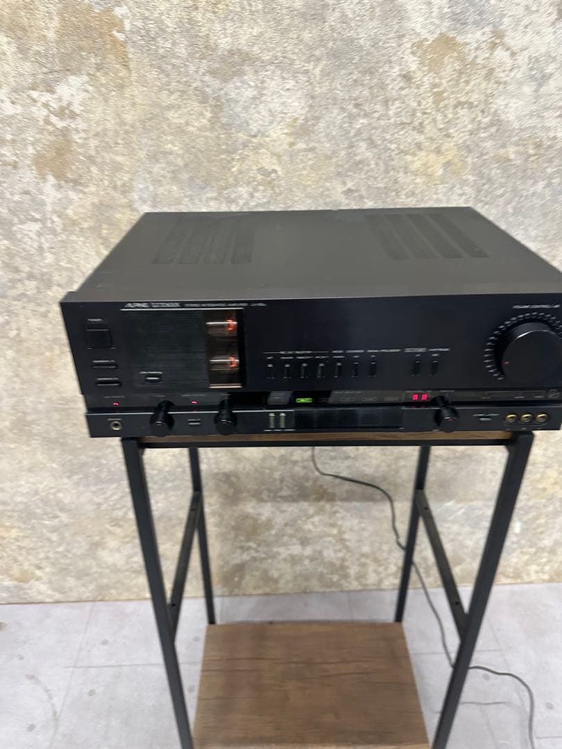 ALPINE/LUXMAN ステレオアンプ LV-105u