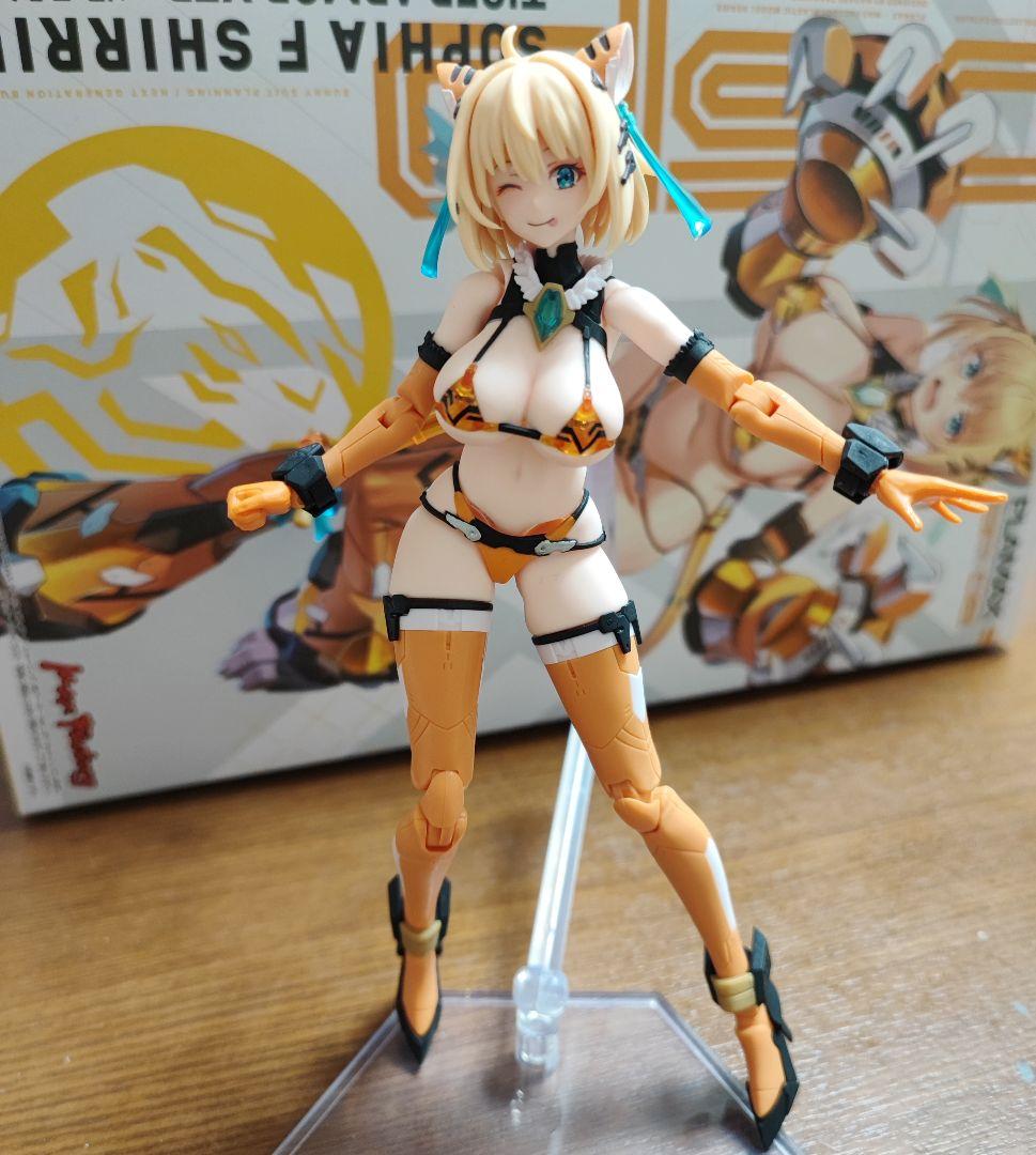PLAMAX BP-02 ソフィア・F・シャーリング 虎アーマーVer 完成品