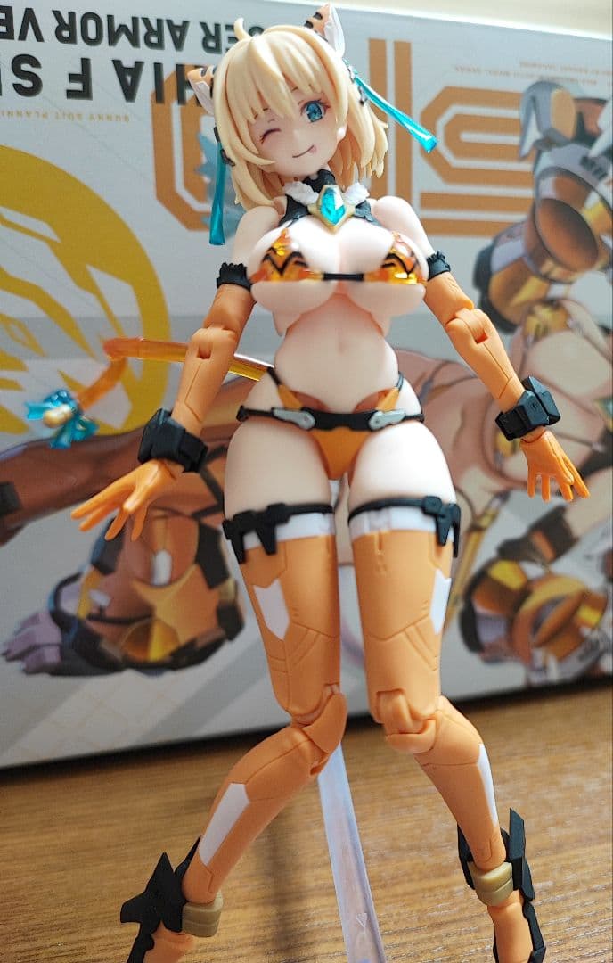 PLAMAX BP-02 ソフィア・F・シャーリング 虎アーマーVer 完成品