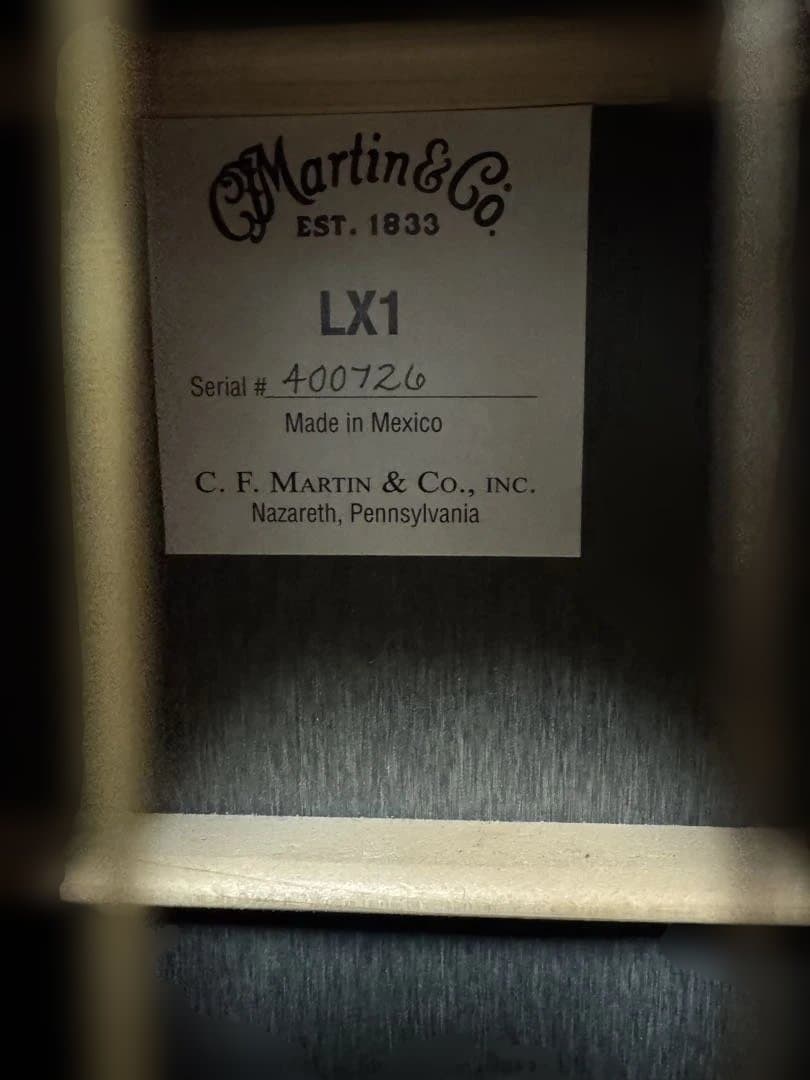Martin LX1 Little Martin 美品