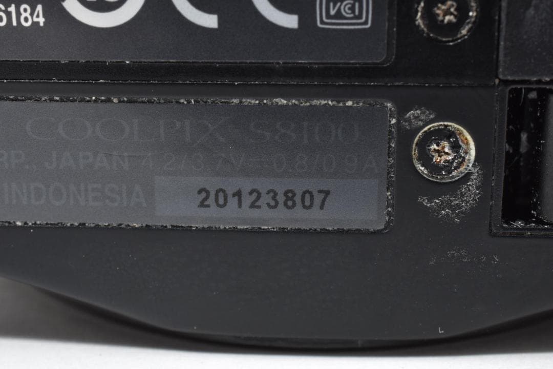 ニコン　Nikon COOLPIX S8100 ブラック 動作確認済 ＃A329