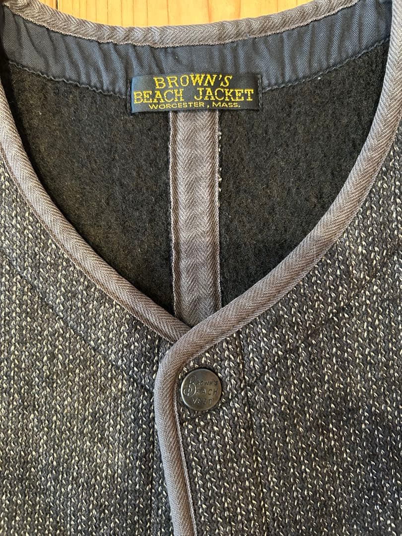 H*u様 BROWN'S BEACH VEST