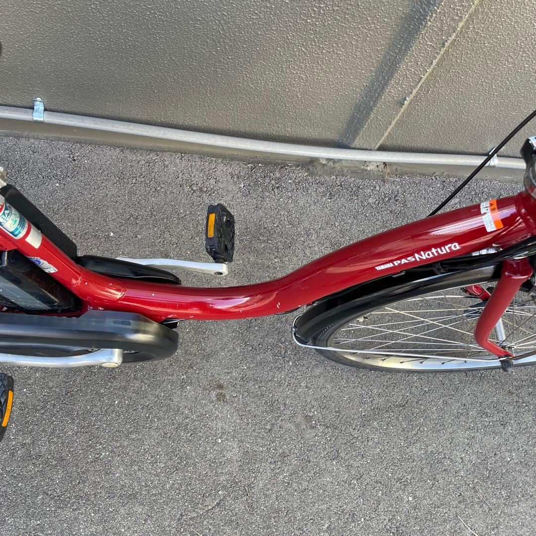 ヤマハ 電動アシスト自転車26インチ8.9Ah レッド