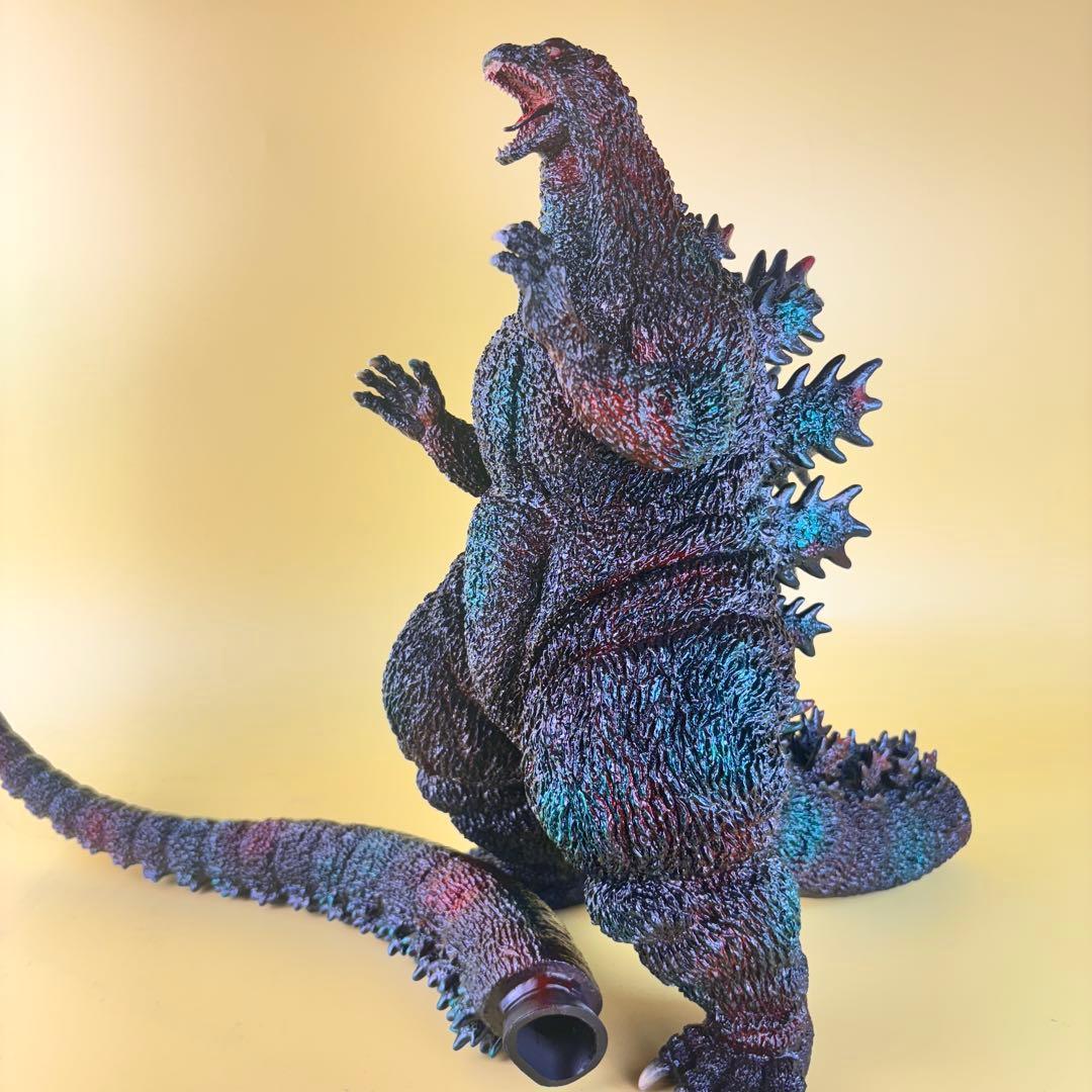 東宝30ｃｍシリーズ ラストシーン ゴジラ グリーンメタ 後藤 彩色所 カスタム