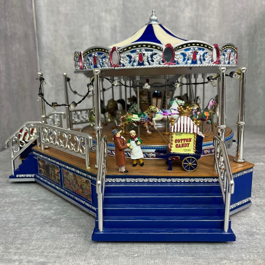 激レア ミスタークリスマス カルーセル メリーゴーランド オルゴール 50曲