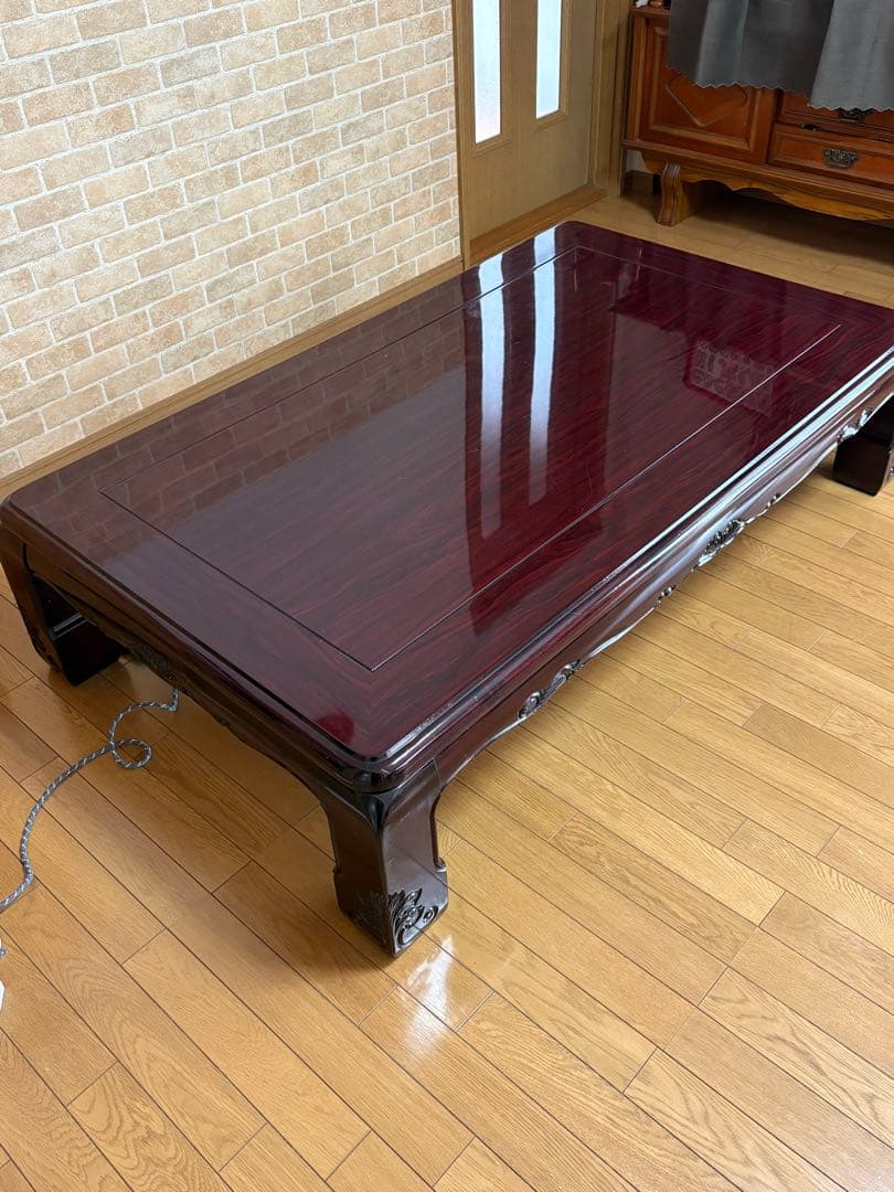 木製座卓　こたつ　(引取のみ)