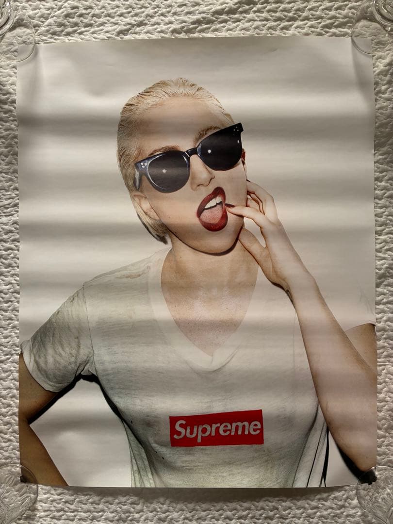 Supreme ポスター 2011ss レディー・ガガ