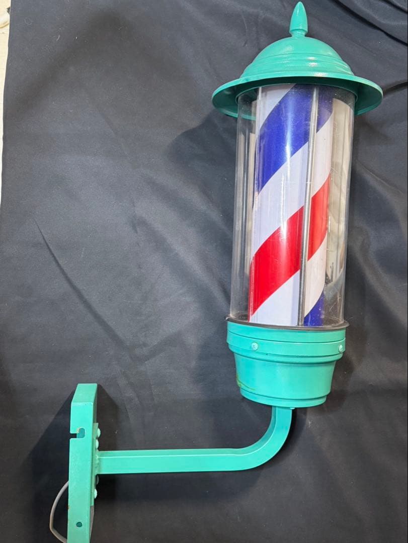 サインポール　大阪サイン　理容　美容　床屋　店舗　昭和レトロ　アンティーク