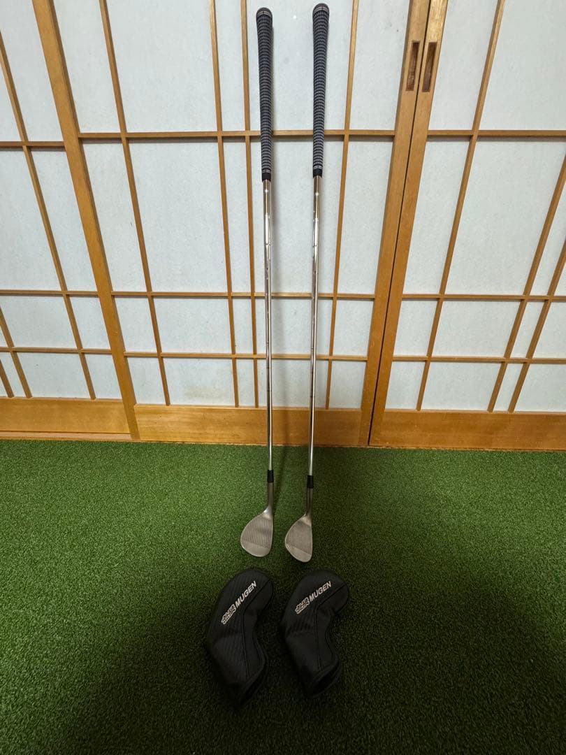 ブリヂストン フルミルド ウェッジ２本セット（ノーメッキ ）無限ウェッジ