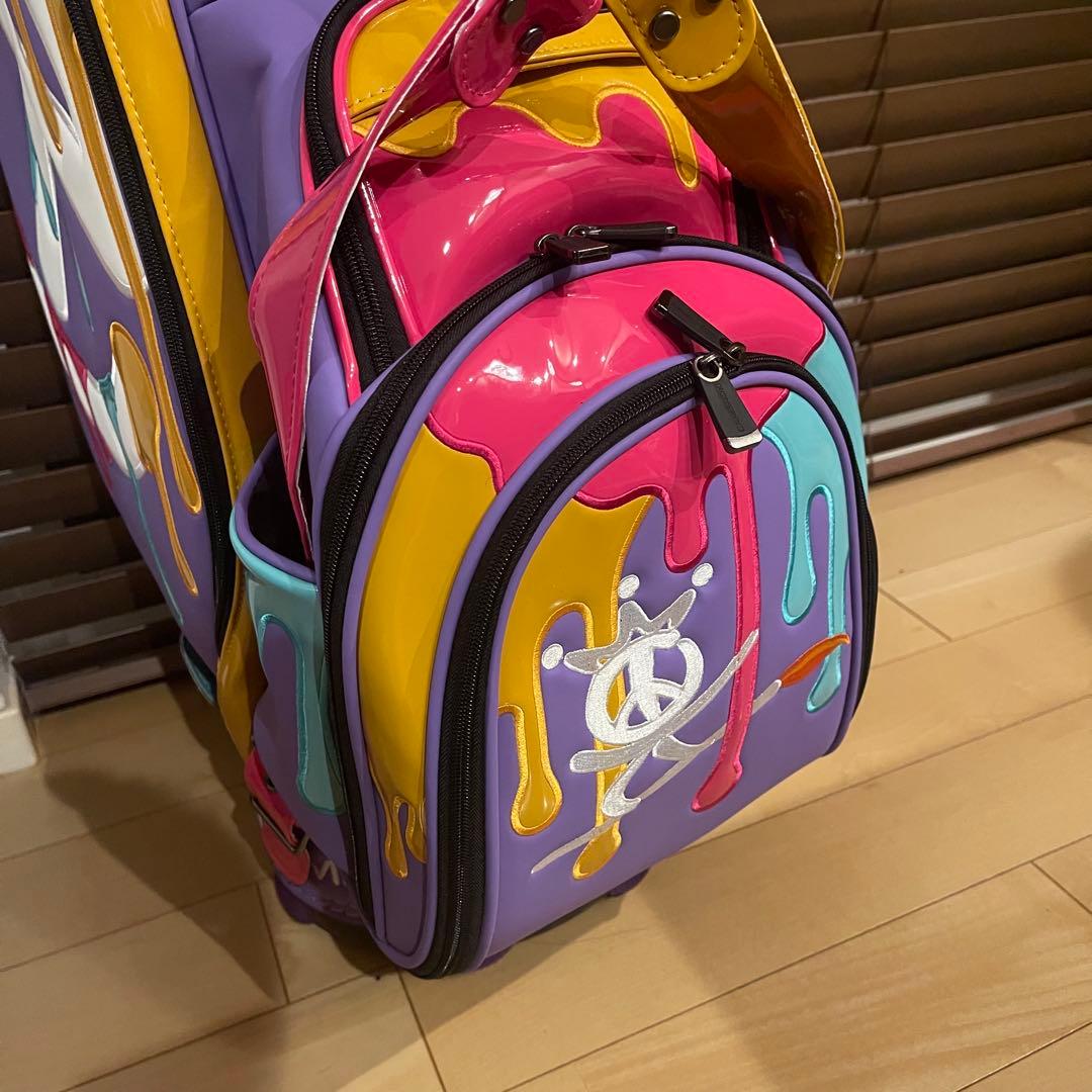 Titleist SCOTTY CAMERON キャメロン キャディバッグ 紫赤