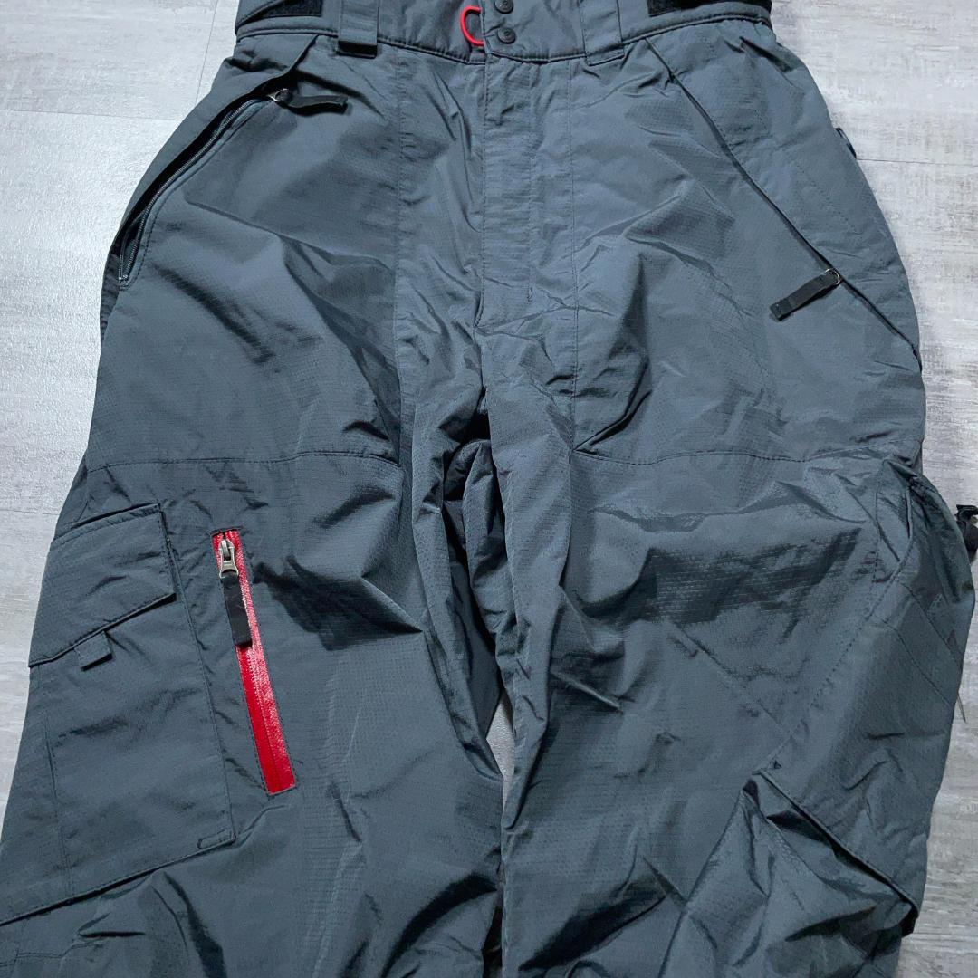 美品 お買い得★ キスマーク スキーウェア XL 大きいサイズ スノーボード 黒