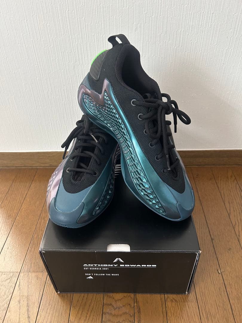 値下げ！adidas Anthony Edwards バスケットシューズ23cm