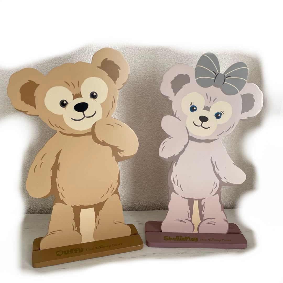 東京ディズニーリゾート30周年限定「ダッフィー、シェリーメイのウッドボード」