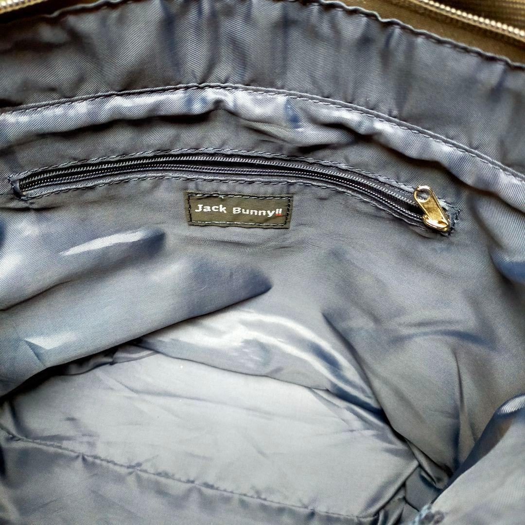 良品 JACK BUNNY ジャックバニー バッグ ゴルフバッグ 総柄 スポーツ