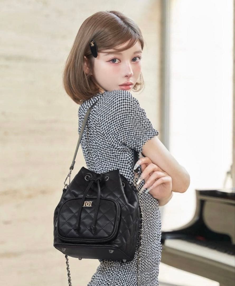 最終値下げ【Darich】DDキルティングハンドルバッグ