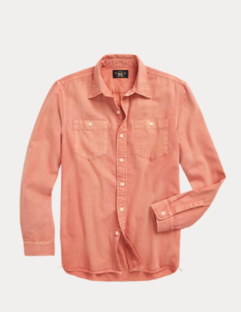 タグ付け、ダブルラルフローレンRRLシャツ