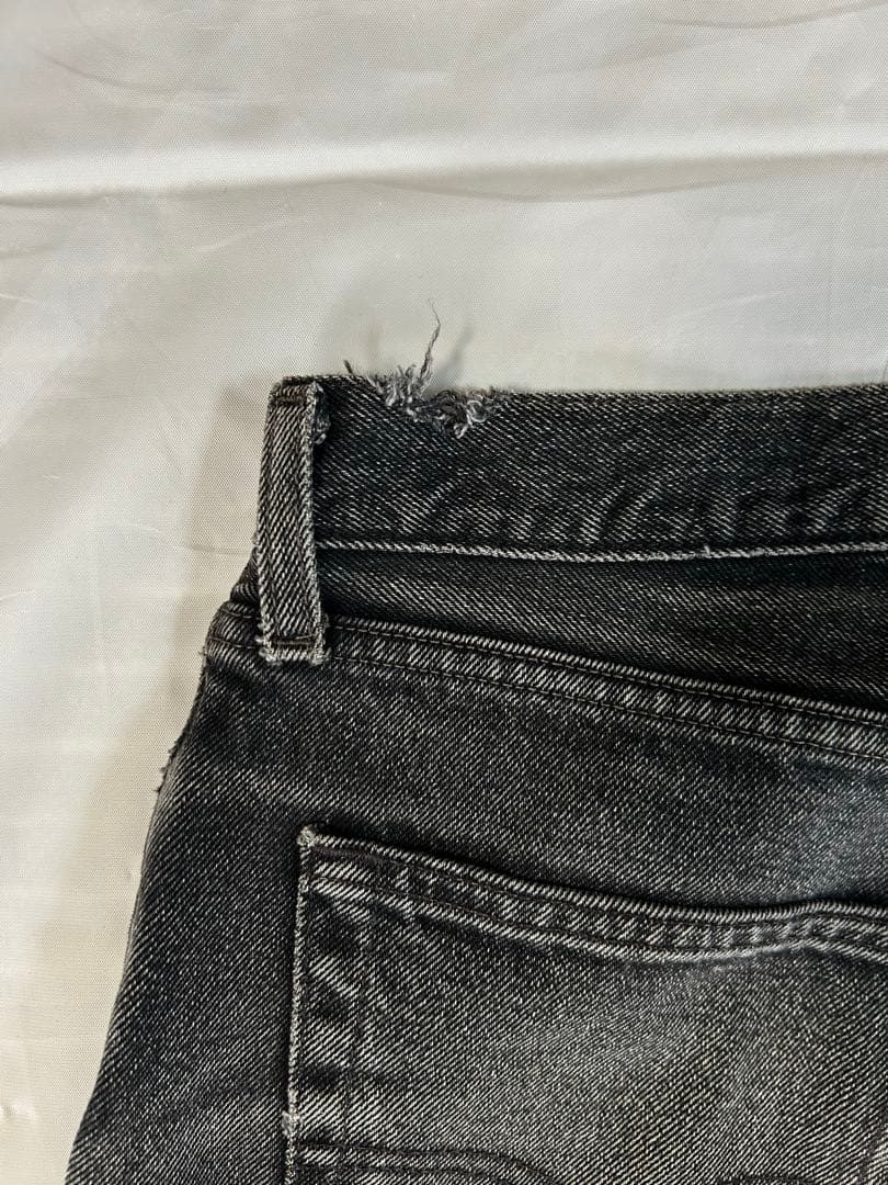 85年製 517 ブラック ユーロリーバイス UK製 ブーツカット W35L34