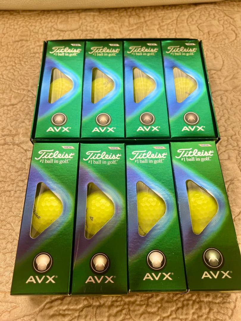 Titleist AVX ゴルフボール 8スリーブ