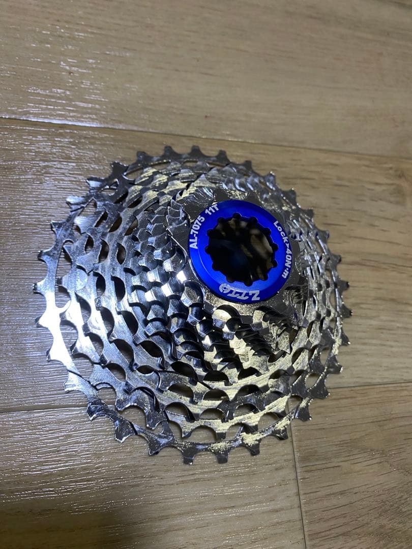 TNI クロモリカセット シマノ12s (銀) スプロケット　11-32