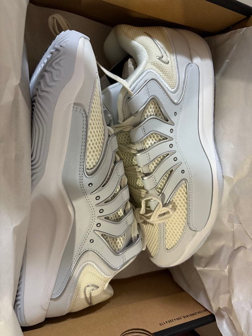 Nike KD18 ホワイト/グレー