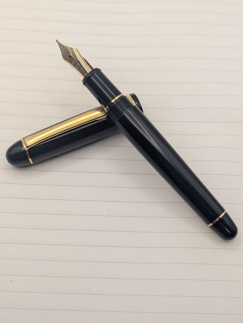 プラチナ万年筆 PLATINUM センチュリー 黒 3776