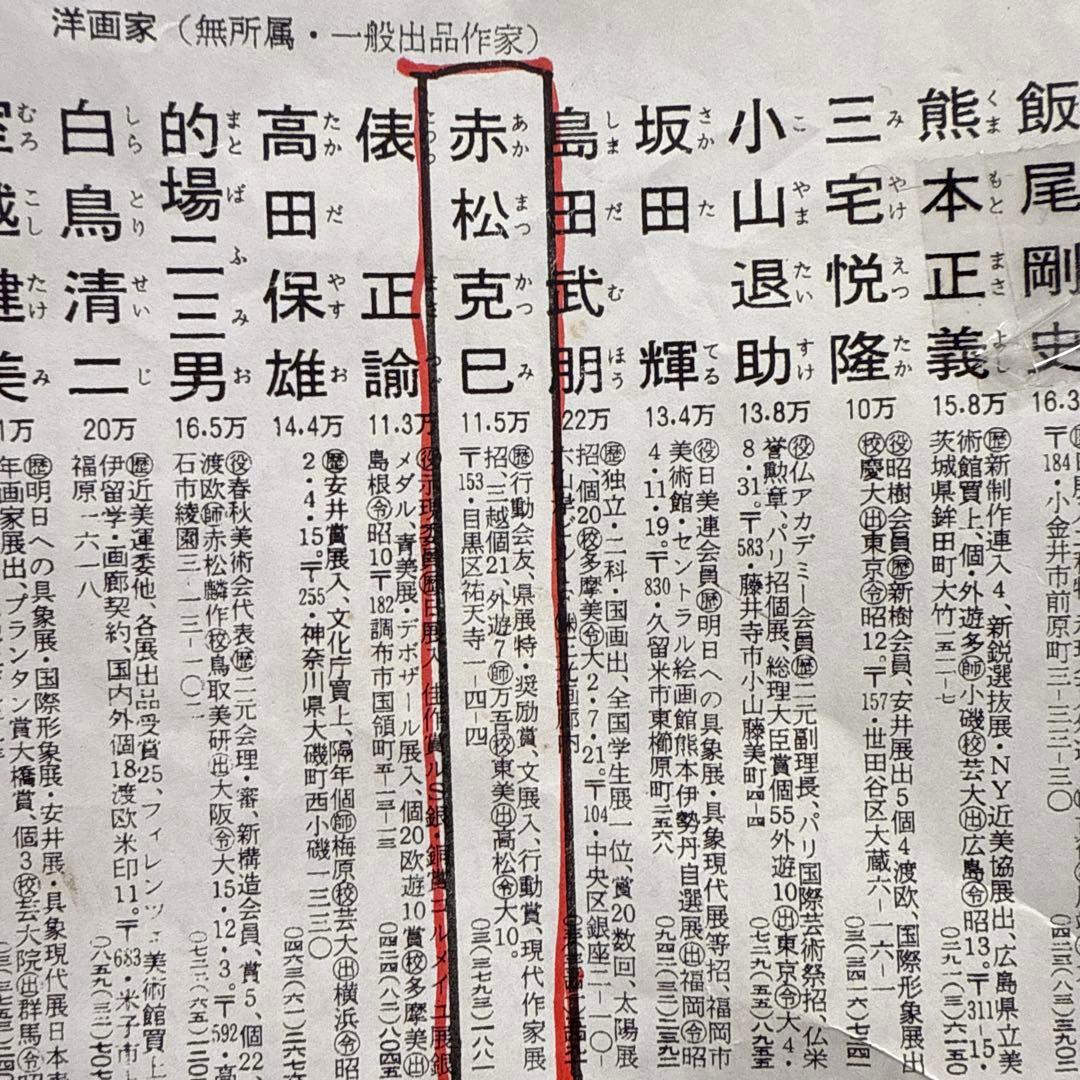 油彩画　唐　加彩婦人俑図　赤松克巳先生