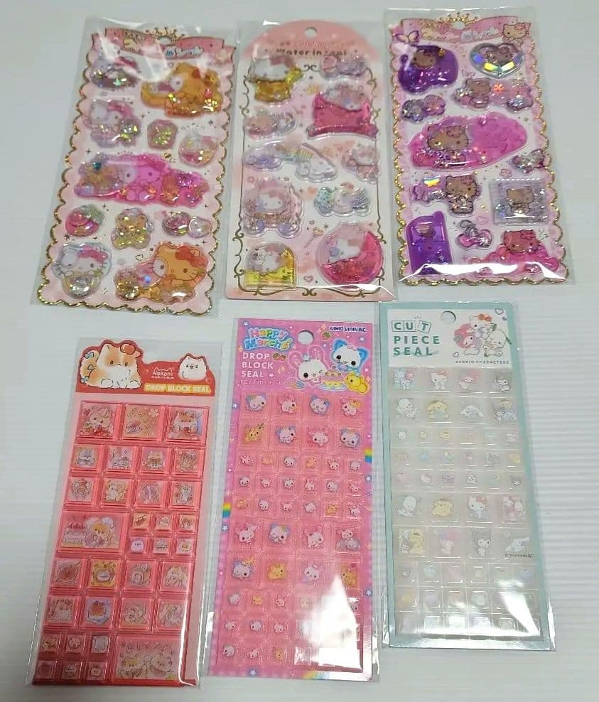 全て国内正規品　シール大量まとめ売り　うるちゅるポップシール　ボンドロセット